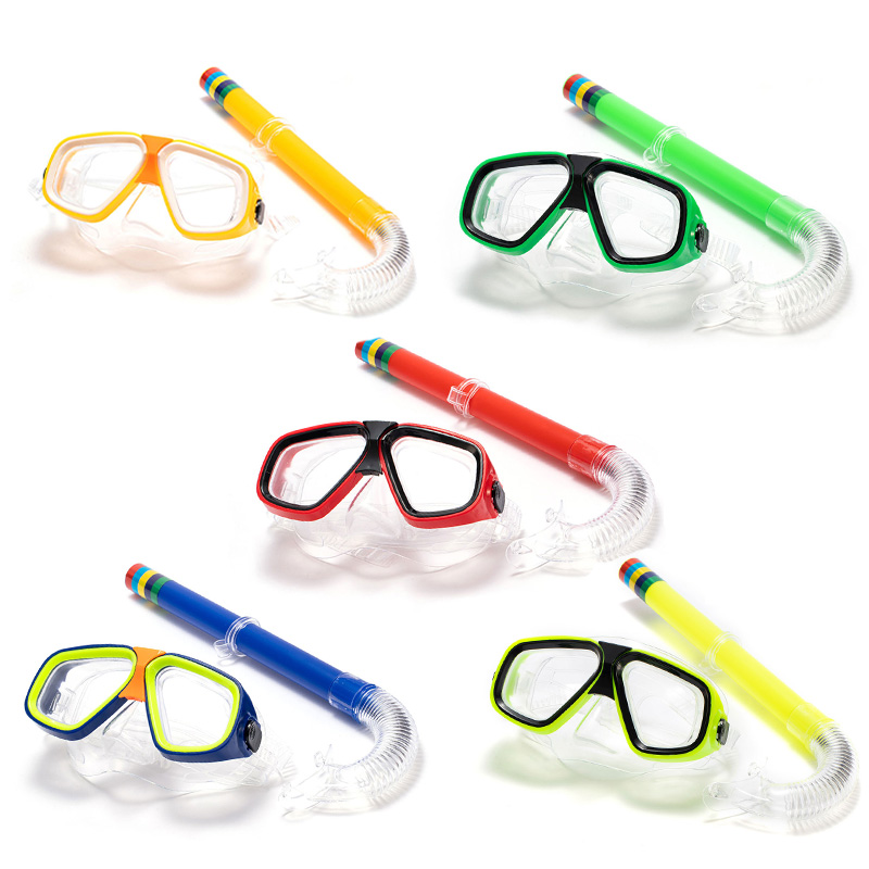 Adults Kids  Diving Goggle Mas - Snorkel Set ulasan dan harga