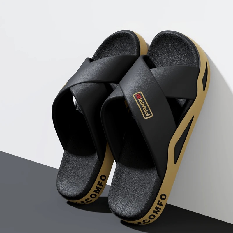 ZUOFU Men Cross Strap Open Toe - Flippers Swimming ulasan dan harga
