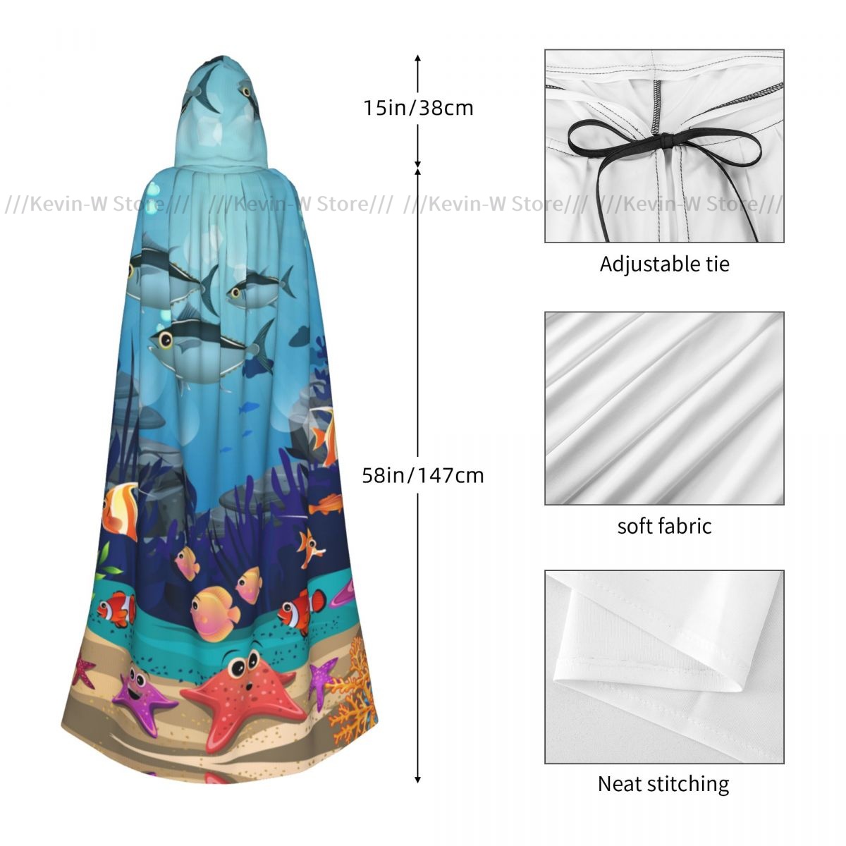 Underwater Life Marine Life Fi - Life Jacket ulasan dan harga
