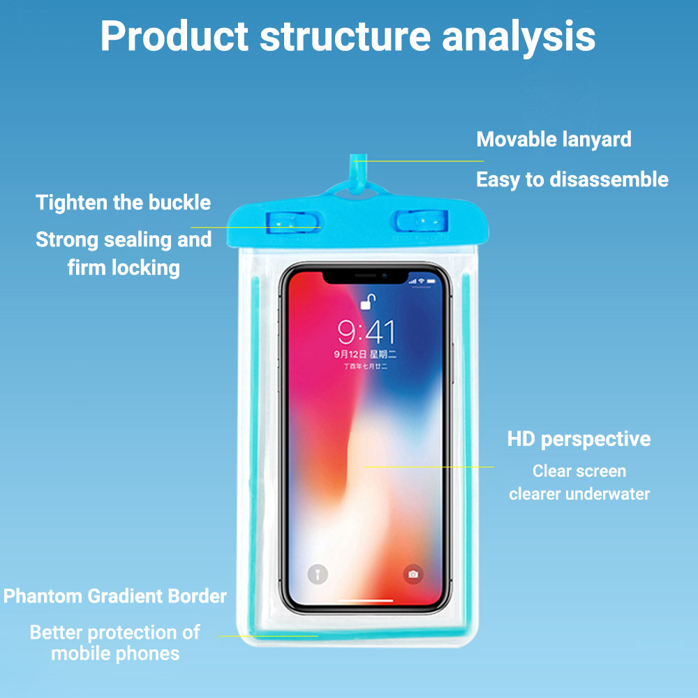 Universal Transparent Mobile P - Dry Bag Waterproof ulasan dan harga
