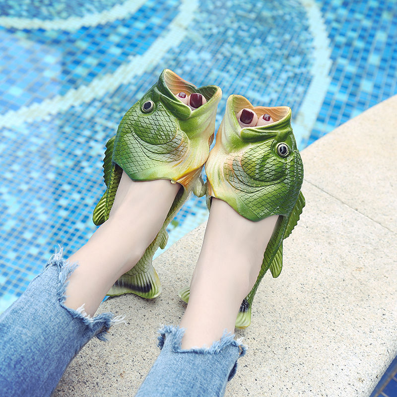Designer Peep Toe Fish Slipper - Flippers Swimming ulasan dan harga