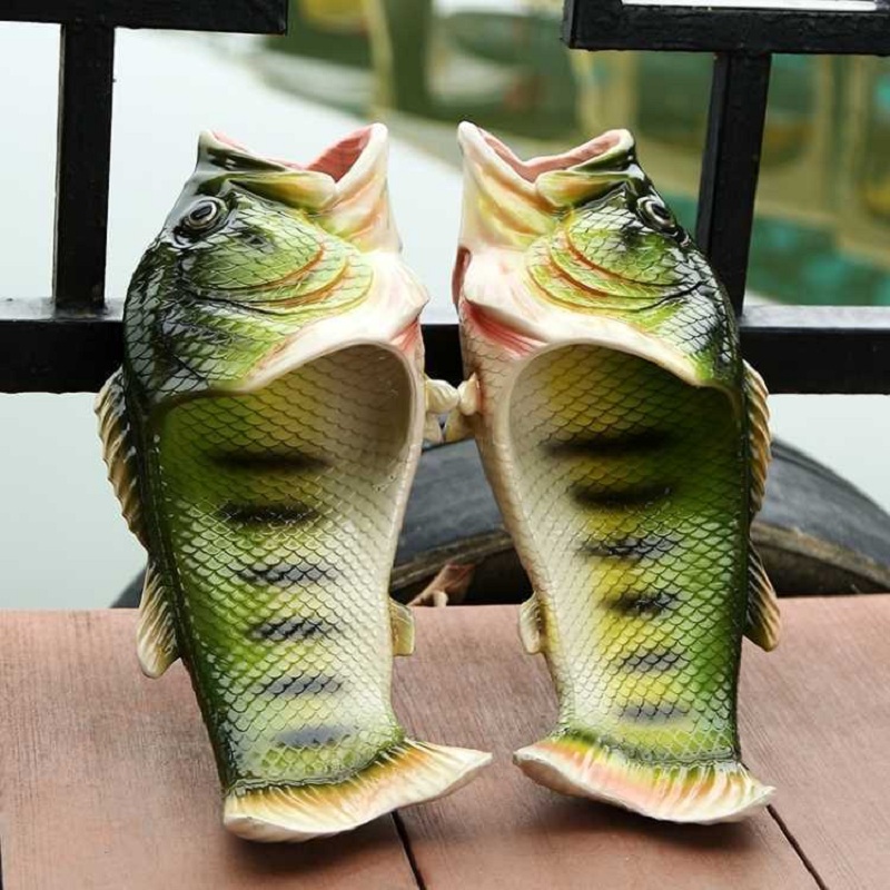 Designer Peep Toe Fish Slipper - Flippers Swimming ulasan dan harga