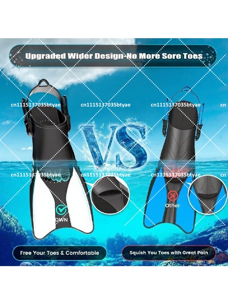 Adjustable Lace-Up Professiona - Swim Fins ulasan dan harga