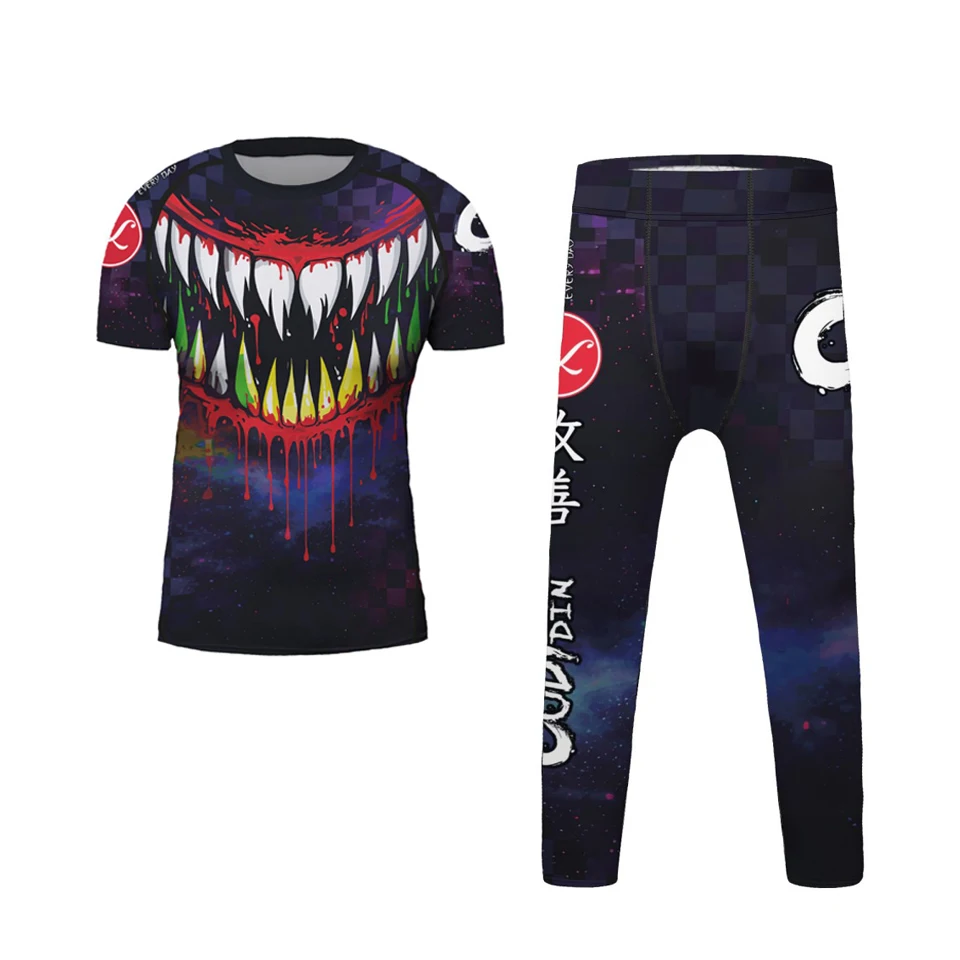 Kid's Sportswear MMA Muay Thai - Rash Guard ulasan dan harga