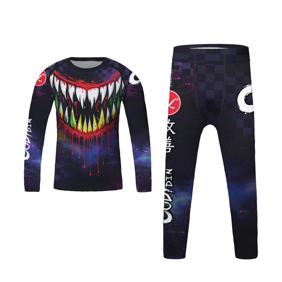 Kid's Sportswear MMA Muay Thai - Rash Guard ulasan dan harga