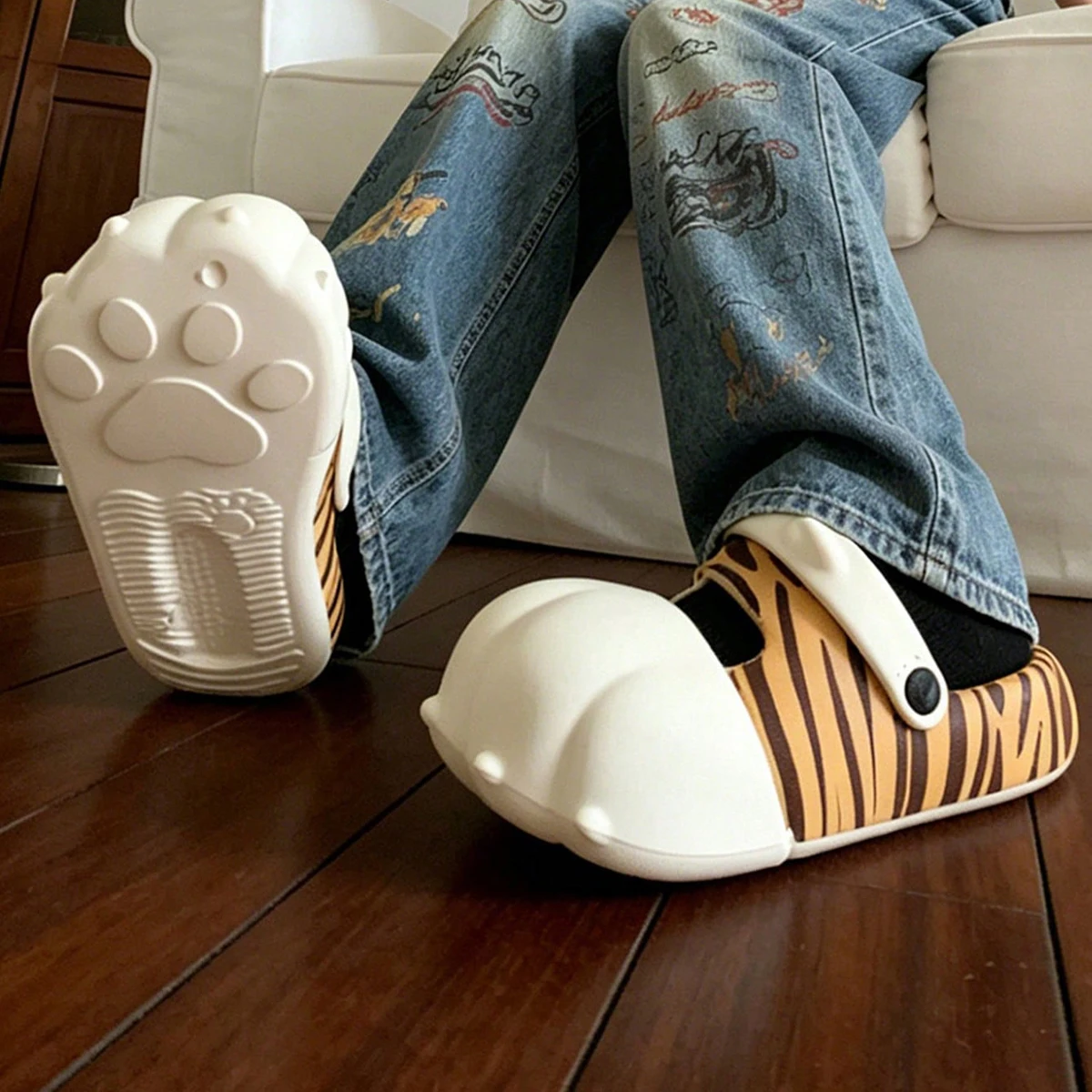 Summer New Platform Slippers f - Water Shoes ulasan dan harga